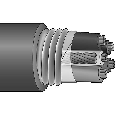 Service Wire 10,12,14 AWG Jacketed MC XHHW-2/EnviroPlus Tested Zero Halogen Limited Smoke 600 Volt Copper Cable