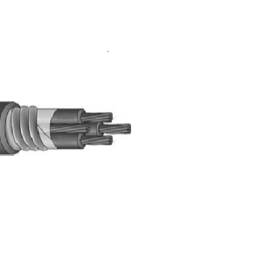 Service Wire 6 AWG 3 Conductors Jacketed MC XHHW-2/EnviroPlus Tested Zero Halogen Limited Smoke 600V Copper Cable AANH6/3