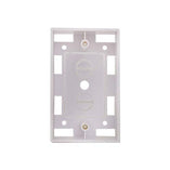 Vertical Cable 022-118WH 1-Gang Wall Plate Surface Mount Junction Box White (Pack of 100)