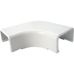 Vertical Cable 045-TSR3FW-25-1 1 3/4" Surface Raceway Elbow Office White (Pack of 10)