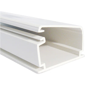 Vertical Cable 045-TSR2FW-6A 1 1/4" Surface Raceway 6ft Office White (Pack of 20)
