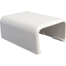 Vertical Cable 045-TSR3FW-14 1 3/4" Surface Raceway Splice Cover Office White (Pack of 10)