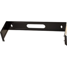 Vertical Cable 046-389 2U Hinged Wall Mount Bracket 19 inch Black