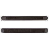 Vertical Cable 047-WBP-1000 1U Network Brush Panel 19 inch Rack Mount