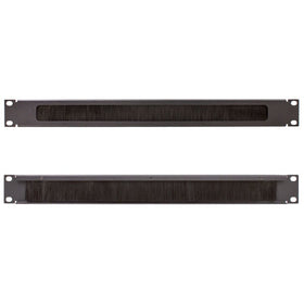 Vertical Cable 047-WBP-1000 1U Network Brush Panel 19 inch Rack Mount