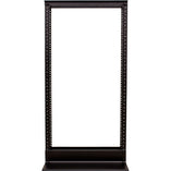 Vertical Cable 047-WOS-0220 20U 2 Post Aluminum Open Rack Black