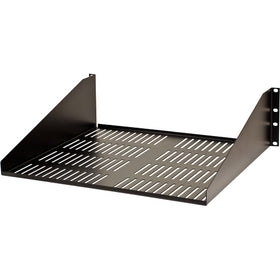 Vertical Cable 047-WVS-3400 3U 19 inch Single-Sided Vented Shelf Black