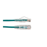 Vertical Cable 077-2030/2GR 28AWG CAT6A 2ft Stranded BC Mold-Injection-Snagless Patch Cord Slim Type Green