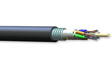 Corning 6 to 432 Fiber Single and Multimode Altos Lite Loose Tube Gel-Free Single Jacket Armored Cable