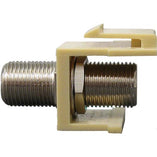 Vertical Cable 037-318IV F Keystone Insert Ivory (Pack of 100)