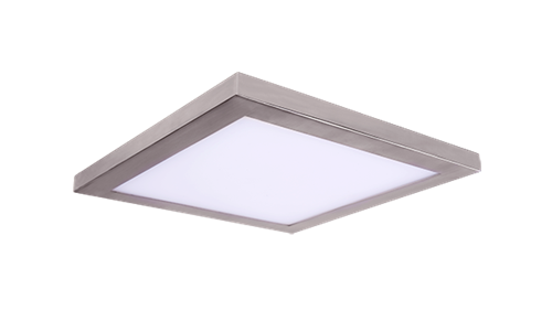 Amax Lighting LED-SM8-BN Nickel 18 Watts 120V 7" Slim Square Down Light (Pack of 20)