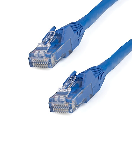 150' CAT6 6 Gigabit 650MHz 100W PoE UTP Snagless W/Strain Relief Ethernet Cable