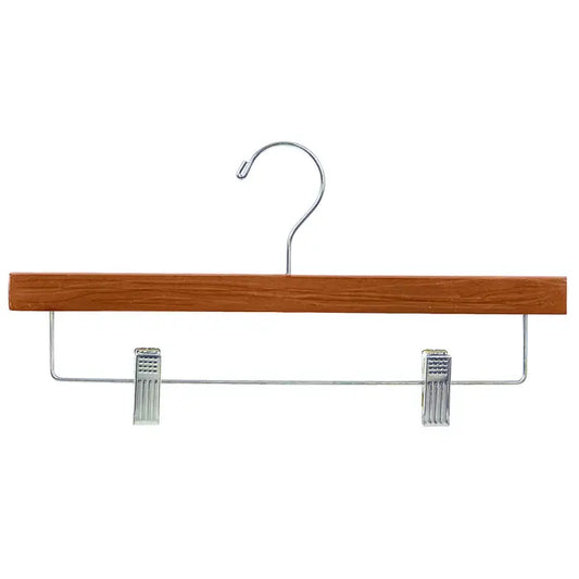 Wooden Skirt Hanger 14" Long Econoco TSC901S (Pack of 100)