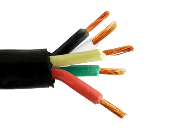 10/3 Bulk Cable 100 Foot - SOOW Jacket, 30 Amps, 3 Wire, 600v - Water and  Oil Resistant