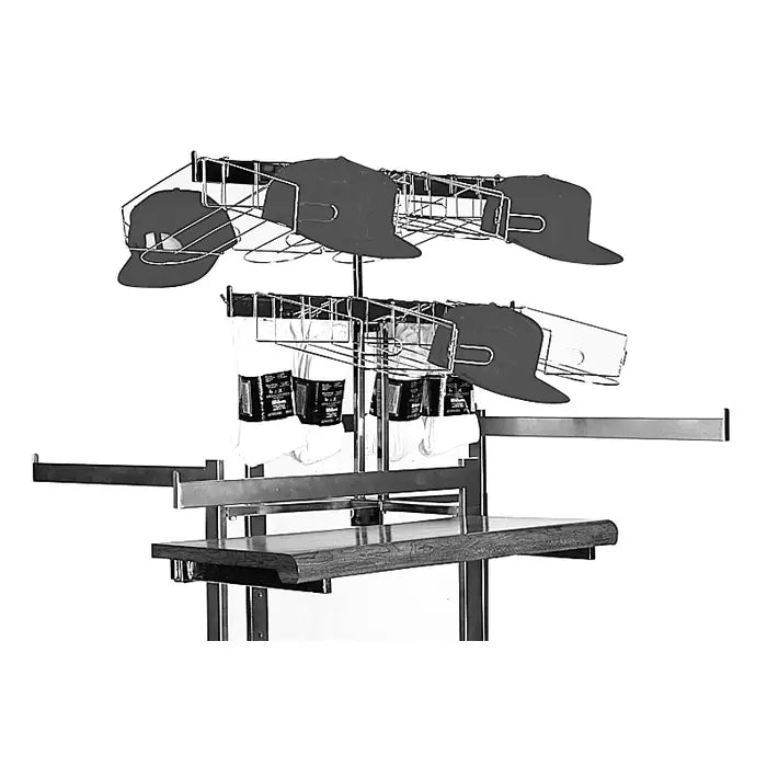 "T" Style Rack Topper for Caps & Socks VM55