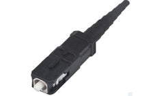 Corning 95-050-41 Unicam High-Performance Connector SC 50 µm Multimode(OM2) Boot Black