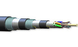Corning 12 to 216 Fiber Single and Multimode Altos Loose Tube Gel-Filled Triple Jacket Double Armored Cable