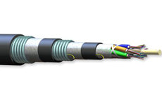Corning 12 to 216 Fiber Single and Multimode Altos Loose Tube Gel-Filled Triple Jacket Double Armored Cable