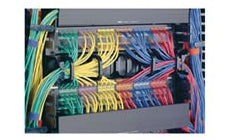 Panduit CMPH2 Horizontal Panel D-Rings Front And Back 2 RU Black