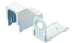 Panduit DCEFXWH-X Drop Ceiling Entrance End Power Rated LD/LDPH3,5,10/LDS3,5 White Pack of 10