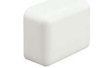 Panduit ECF10WH-X LD10 Low Voltage End Cap Fitting White Pack of 10