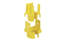 Braided nylon mounting longlines such as the main line and downspouts.