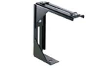 Panduit FR6ACAB FiberRunner Bracket 4 in. x 4 in. And 6 in. x 4 in. Black