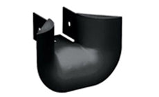Panduit FTR2X2BL Fitting 3-Sided BRC Trumpet Spillout 2 in. x 2 in. Exit Black