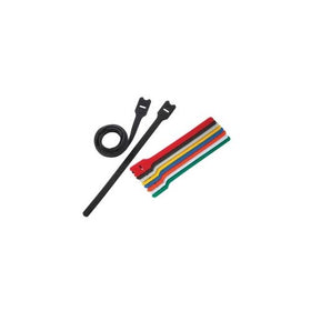 Panduit HLT2I-X3 Hook And Loop Tie Loop Style 8 in. x 0.50 in. Orange Pack of 10