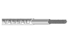 HW055 Lead Wire and Power Cable, SRK 600 Volt UL Type SA, Style 3410 200°C Silicone Rubber Insulation K-Fiber Braid Jacket Flexible Strand Tinned Copper Conductor