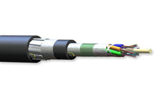 Corning 12 to 288 Fiber Single and Multimode Industrial LSZH Tray-Rated Loose Tube Gel-Free Double Jacket Cable