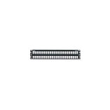 Panduit NKMP48Y 2 RU NK All Metal Modular Patch Panel Flat Flush Mount 48 Port