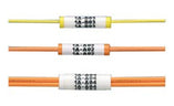 Panduit NWSLC-2Y Yellow Cable Identification sleeve 2mm Simplex Fiber Pack of 100