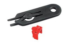 Panduit PSL-DCJB Jack Module Block-out Device 10 Block-outs (Violet) 1 removal Tool (Black)