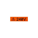 Panduit T100X000RUC-BK P1 Continuous Reflective Tape Cassette Black on Orange