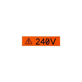 Panduit T100X000RUC-BK P1 Continuous Reflective Tape Cassette Black on Orange
