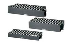 Panduit WMPLSE Horizontal Manager Front Only 1 RU Black