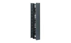 Panduit WMPVF22E NetRunner Vertical Cable Manager Front Only 22 RU Black