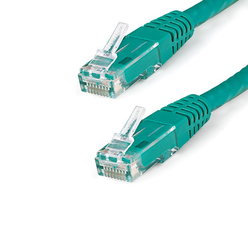 5' CAT6 6 Gigabit 650MHz 100W PoE UTP Molded W/Strain Relief Ethernet Cable