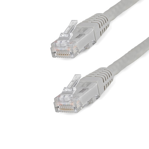 5' CAT6 6 Gigabit 650MHz 100W PoE UTP Molded W/Strain Relief Ethernet Cable