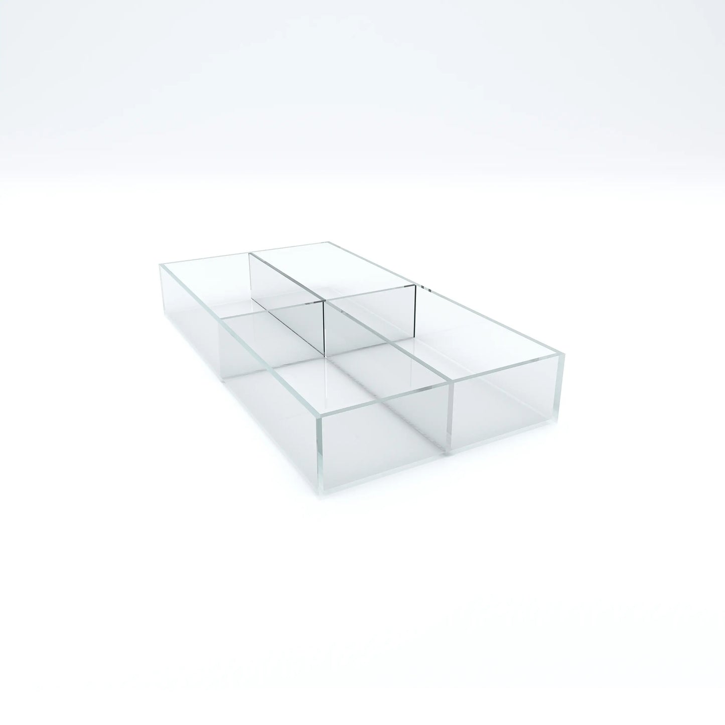 1 Medium Acrylic Display Trays Econoco DDTRAYM